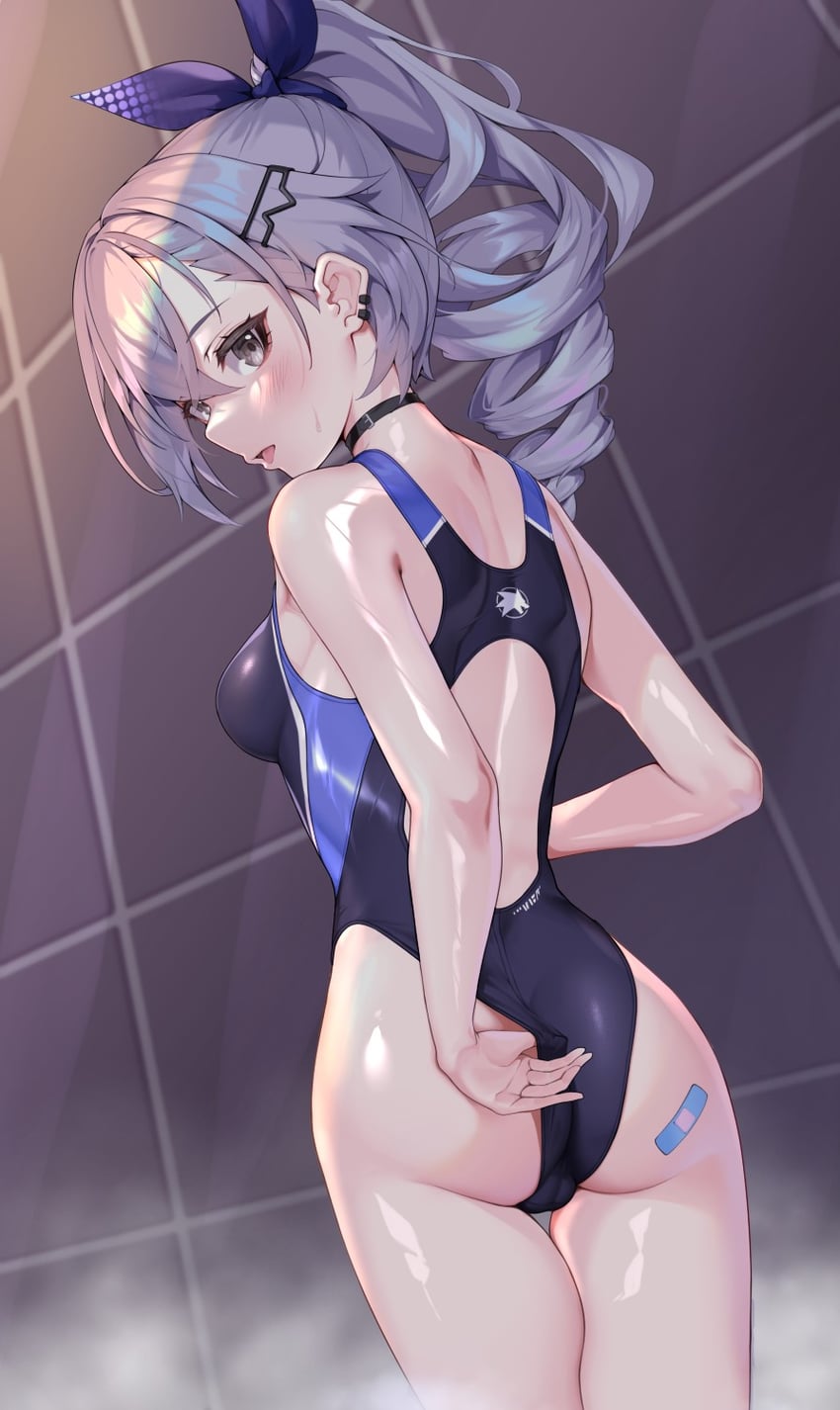 silver wolf (honkai and 1 more) drawn by matrix16