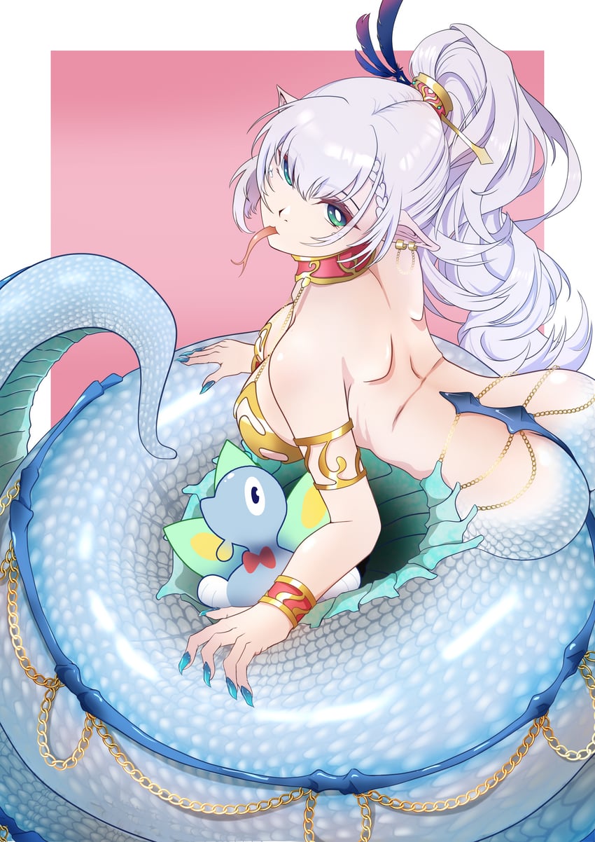 pavolia reine (hololive and 1 more) drawn by da_4289