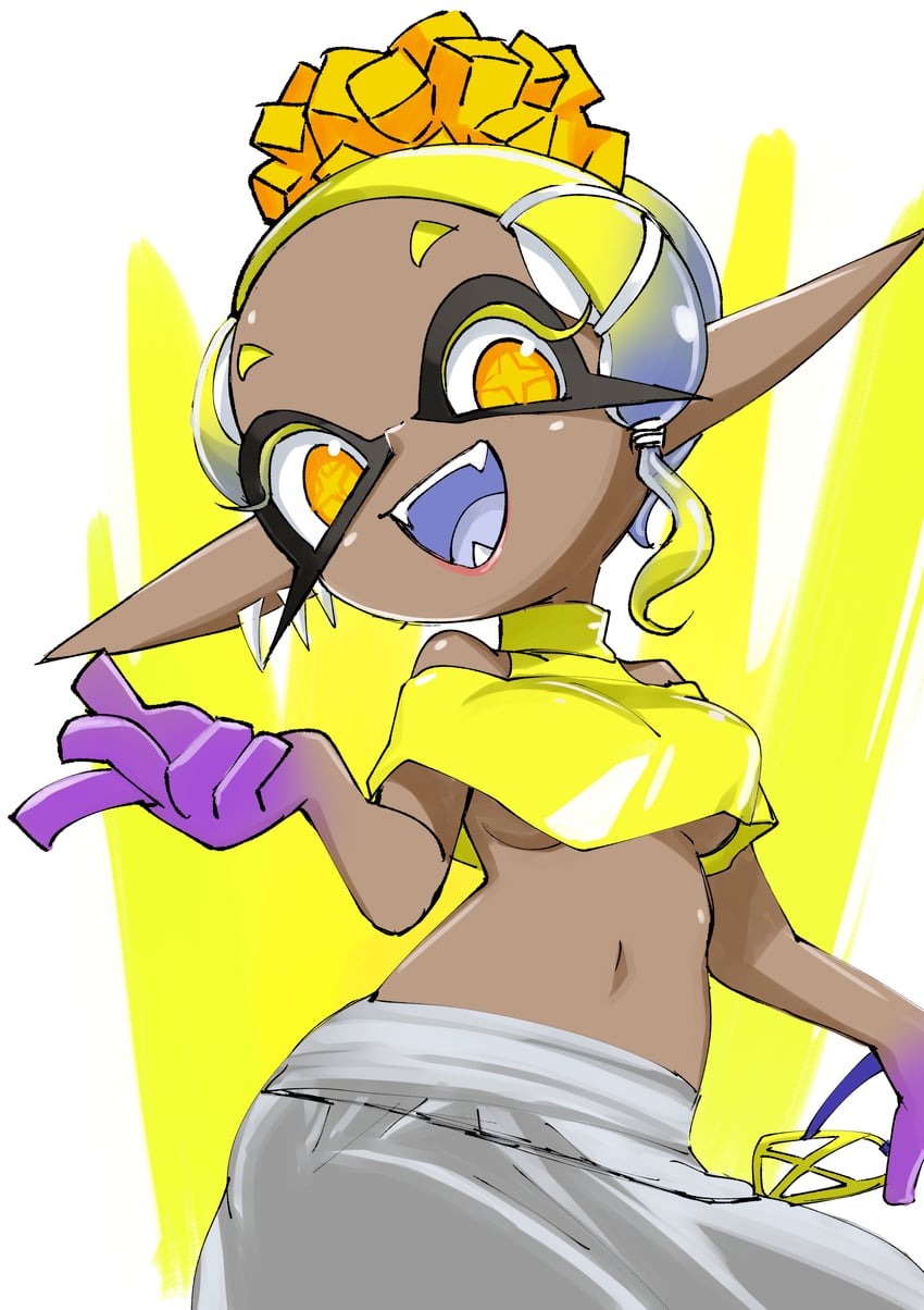 frye (splatoon and 1 more) drawn by muramasa_mikado