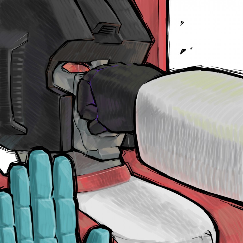 megatron and starscream (transformers and 1 more) drawn by rkp