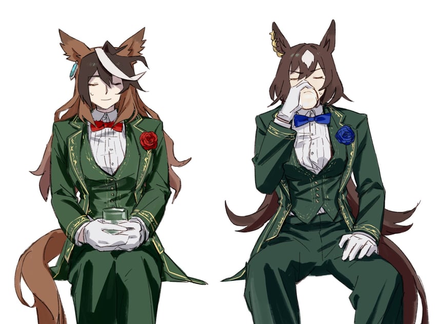 symboli rudolf and sirius symboli (umamusume) drawn by pipi_(pierce_cn)