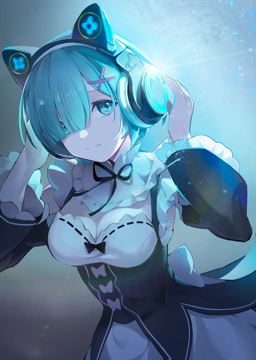 rem (re:zero kara hajimeru isekai seikatsu) drawn by yukiyaii