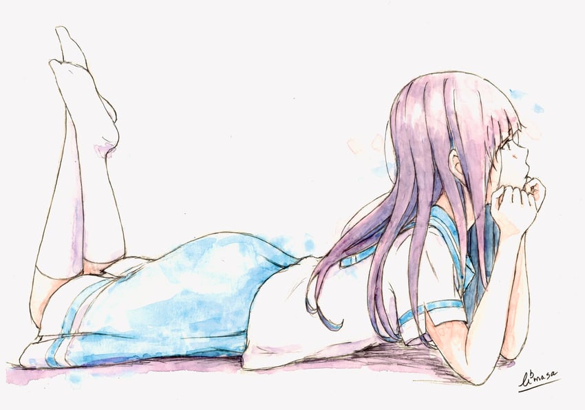 yoroizuka mizore (hibike! euphonium and 1 more) drawn by bbmasa