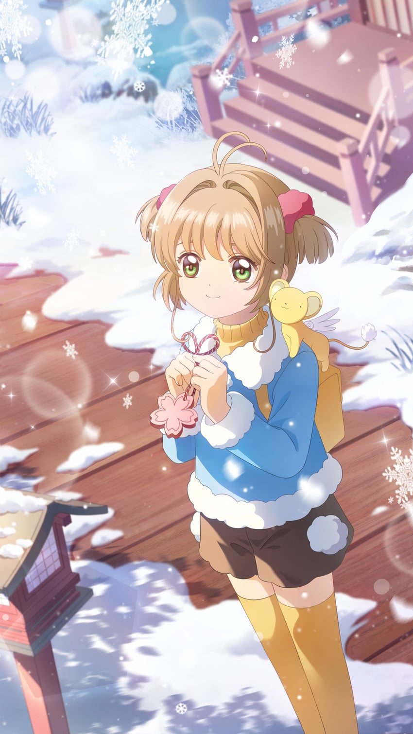 kinomoto sakura and kero (cardcaptor sakura and 1 more)