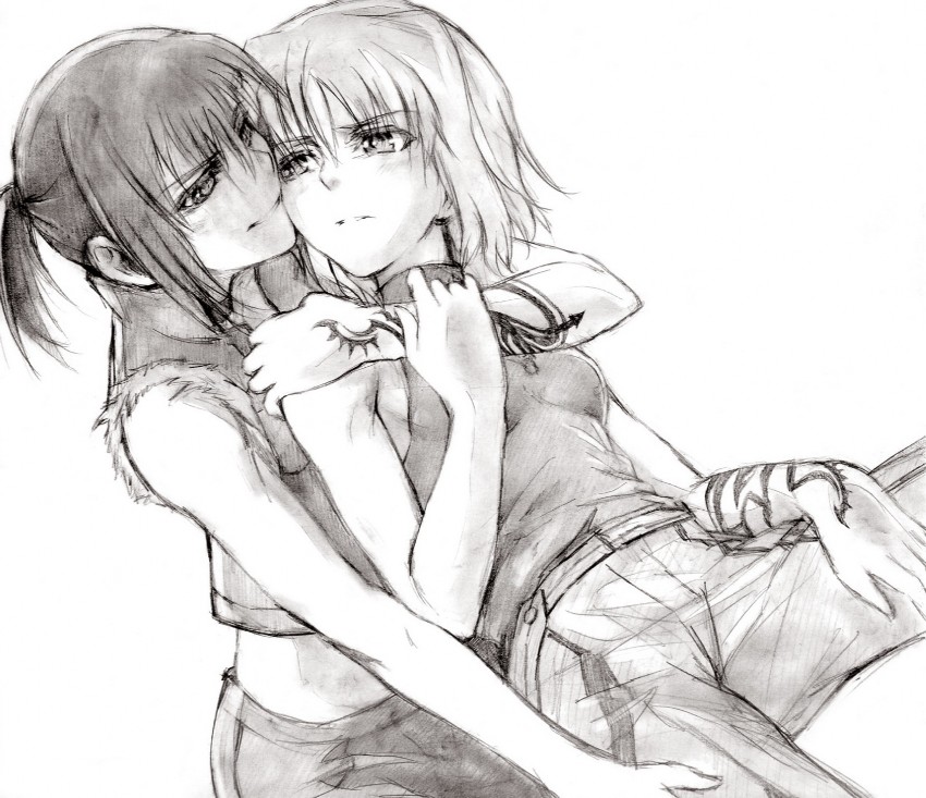 canaan and alphard (428: fuusa sareta shibuya de and 1 more) drawn by kisetsu
