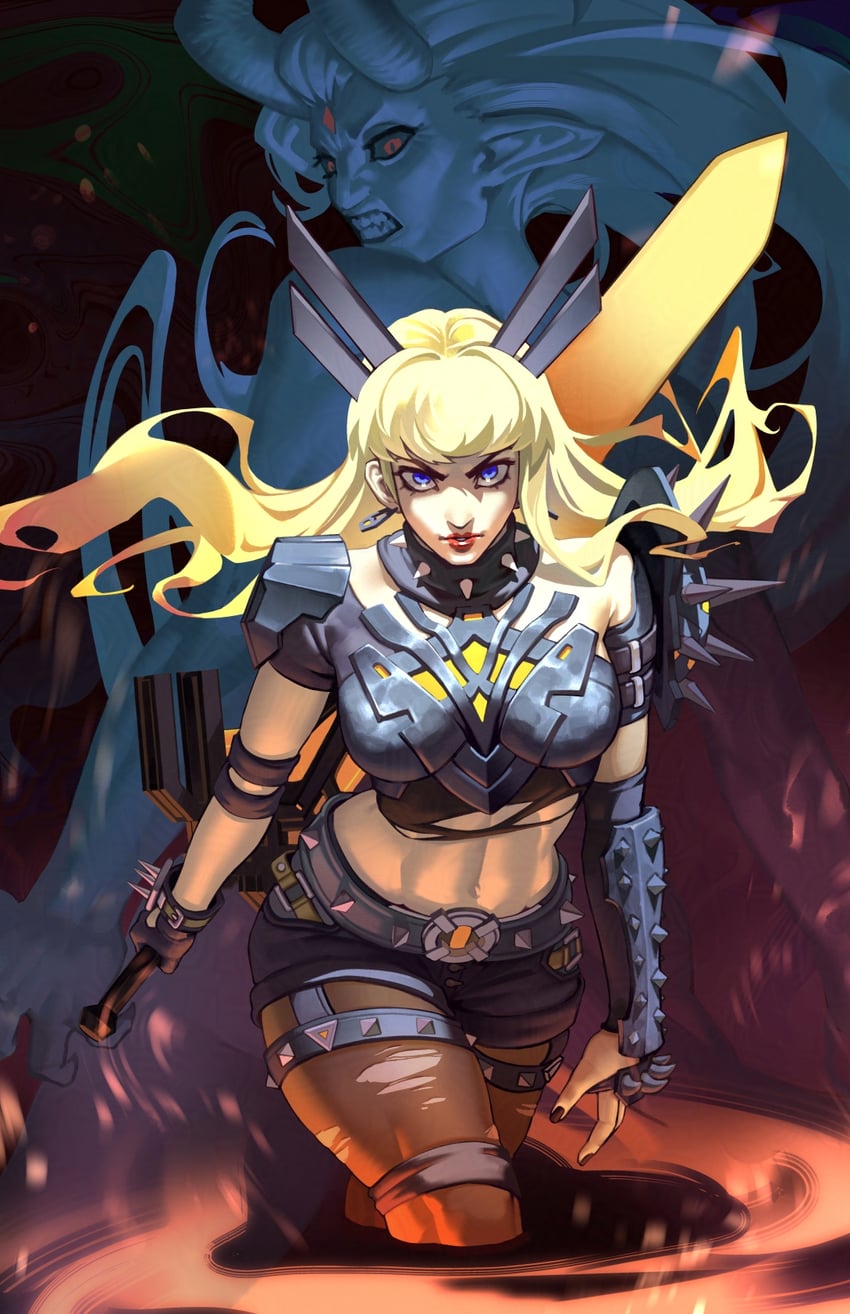 magik and darkchylde (marvel and 2 more) drawn by rim_jims
