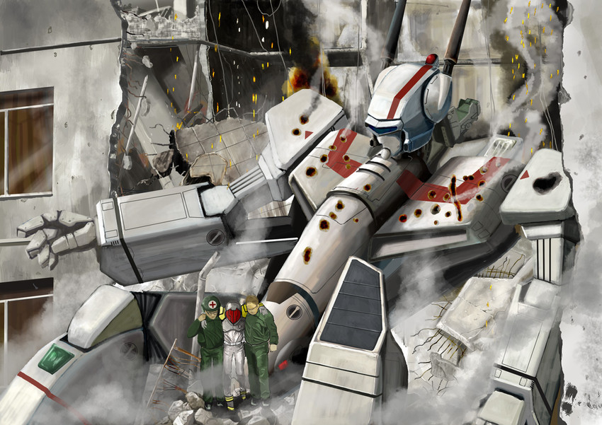 vf-1 and vf-1j (macross and 2 more) drawn by i.t.o_daynamics