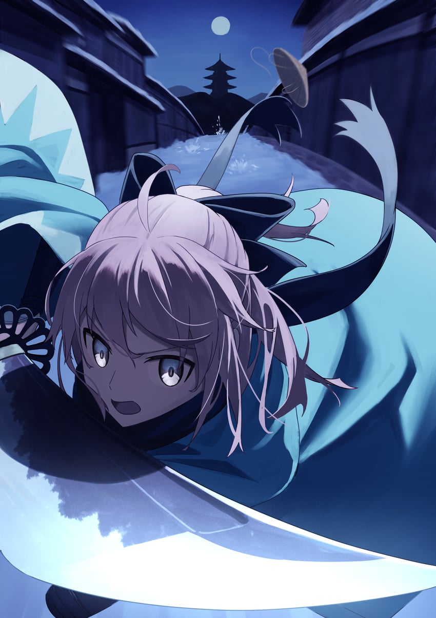 okita souji (fate and 1 more) drawn by yamada_kotaro77