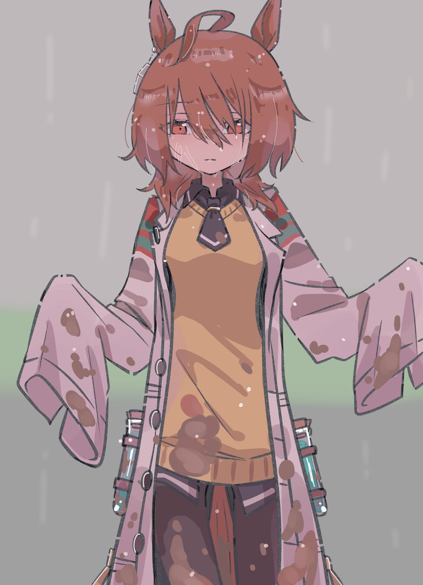agnes tachyon and aozaki touko (umamusume) drawn by noon_463