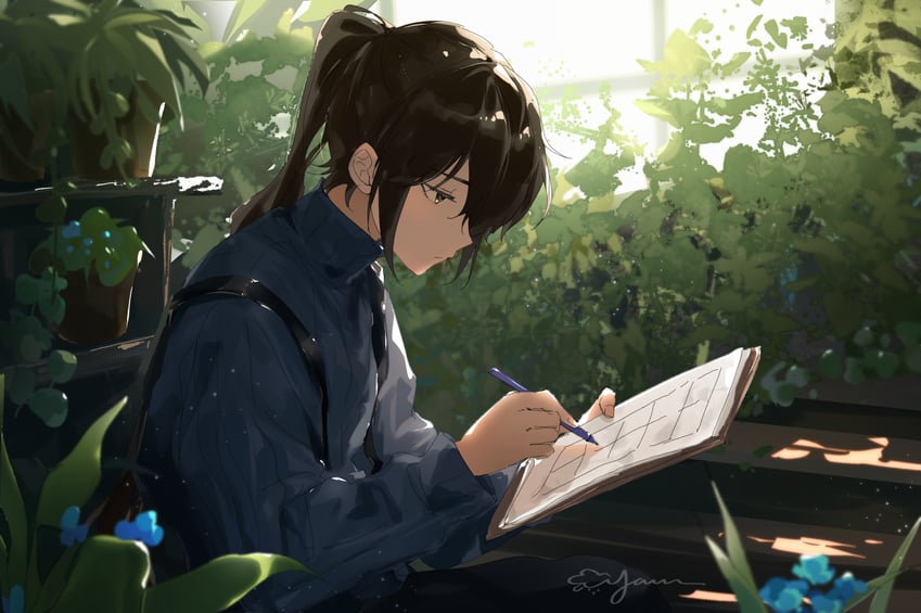 twenty-fifth bam and jyu viole grace (tower of god) drawn by kunyetog