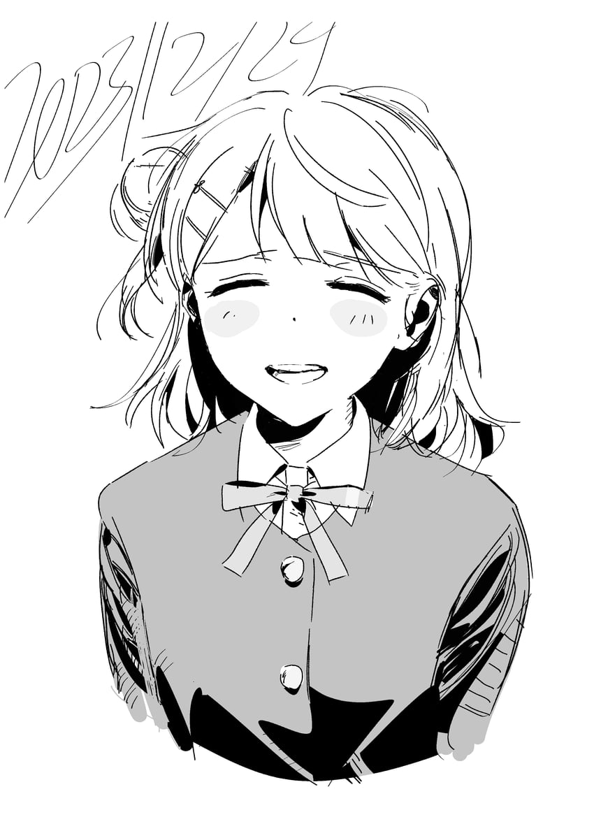 uehara ayumu (love live! and 1 more) drawn by kerorira