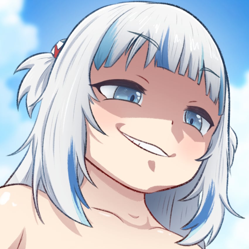 gawr gura and megumin (hololive and 2 more) drawn by greatm8