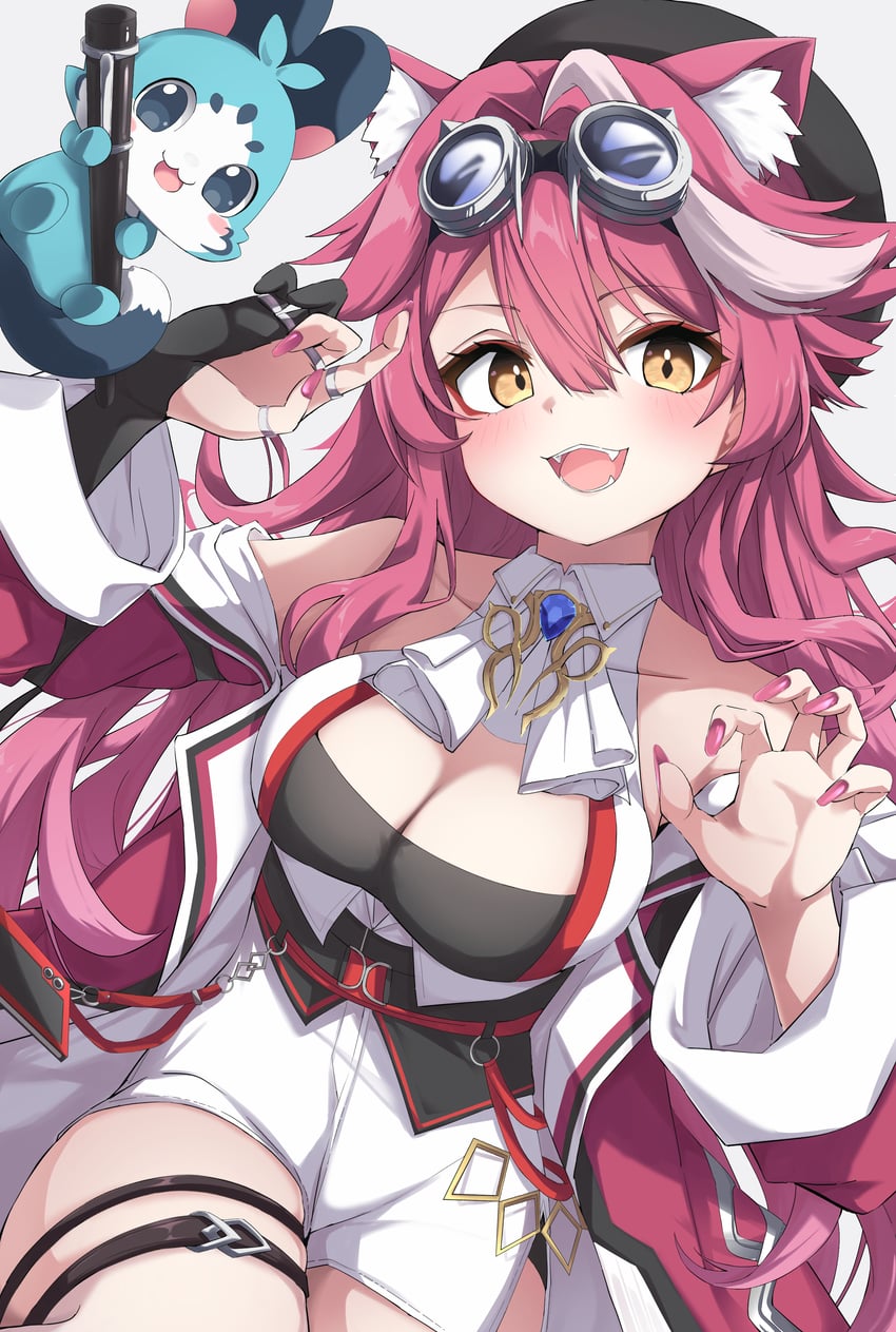 raora panthera and chattino (hololive and 1 more) drawn by fumi_(fumibeing)
