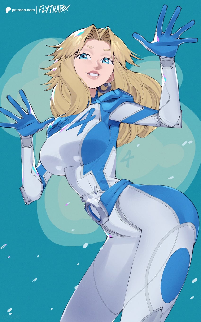 sue storm (marvel and 2 more) drawn by flytrapxx
