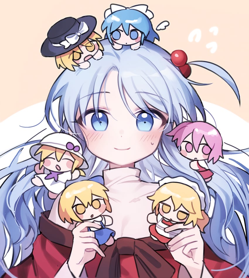 alice margatroid, shinki, yumeko, mai, yuki, and 2 more (touhou and 1 more) drawn by soooooook2