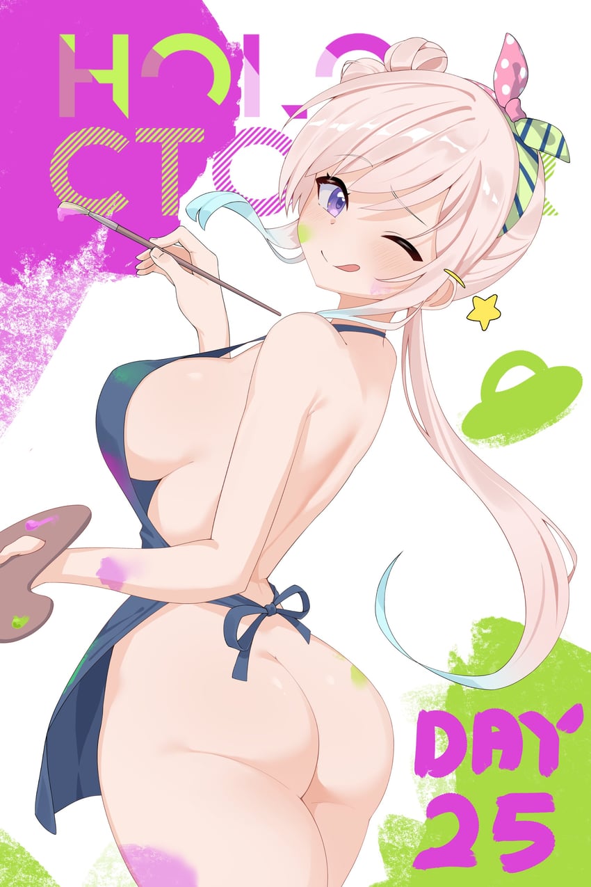 airani iofifteen (hololive and 1 more) drawn by hakimen