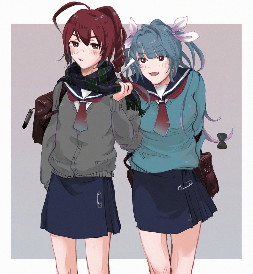 i-19 and i-168 (kantai collection) drawn by zippo_teifujou