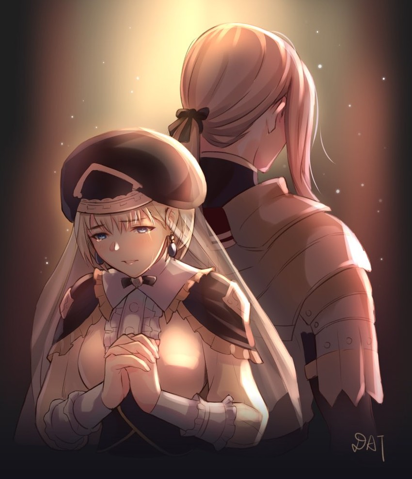 mercedes von martritz and jeritza von hrym (fire emblem and 1 more) drawn by da-cart