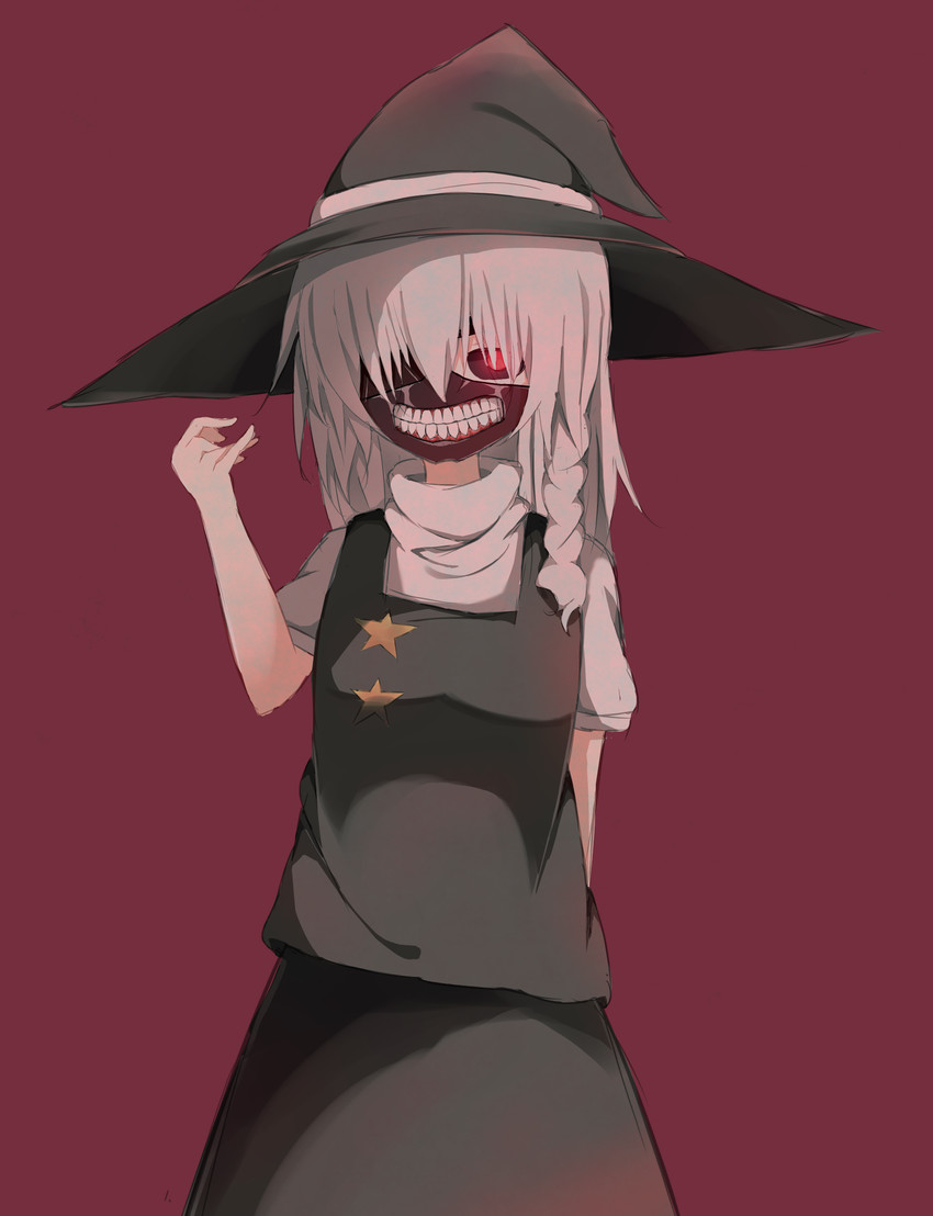 kirisame marisa, kaneki ken, and suzu (touhou and 2 more) drawn by akabeco