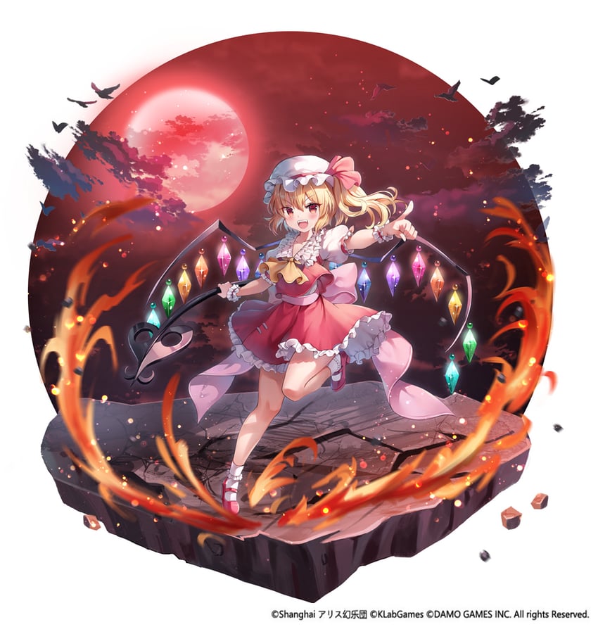 flandre scarlet (touhou and 1 more) drawn by gin_(gin937)