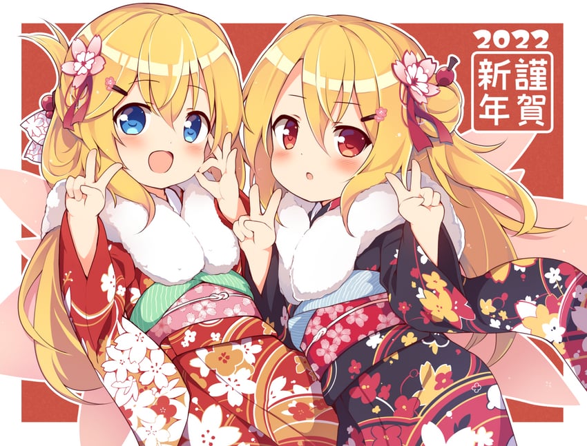 lily white and lily black (touhou) drawn by baku-p