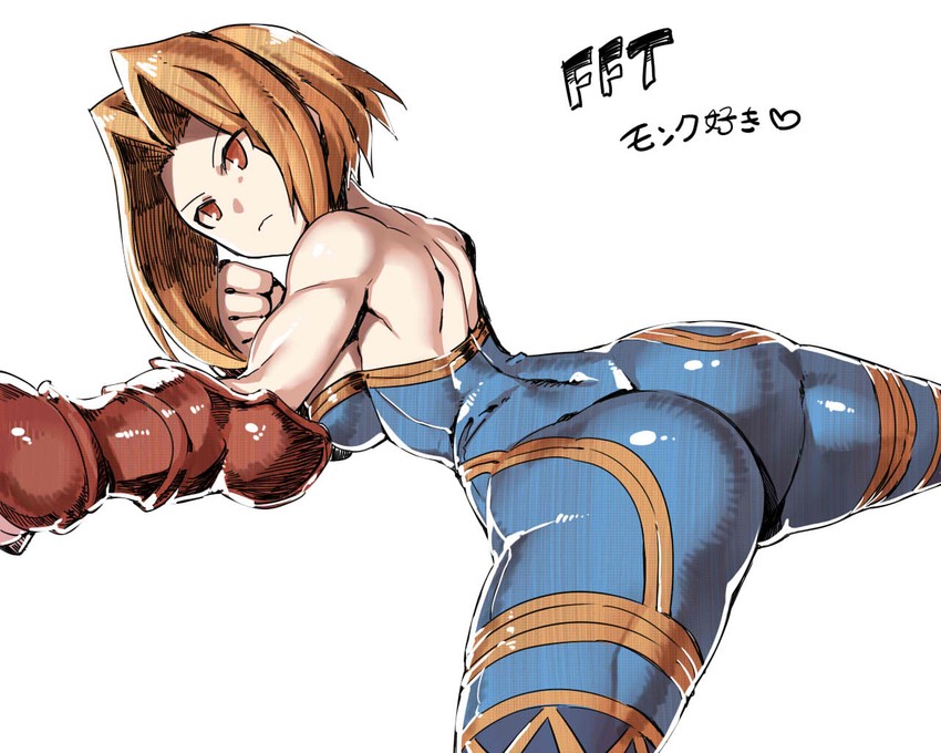 monk (final fantasy and 1 more) drawn by tukiwani