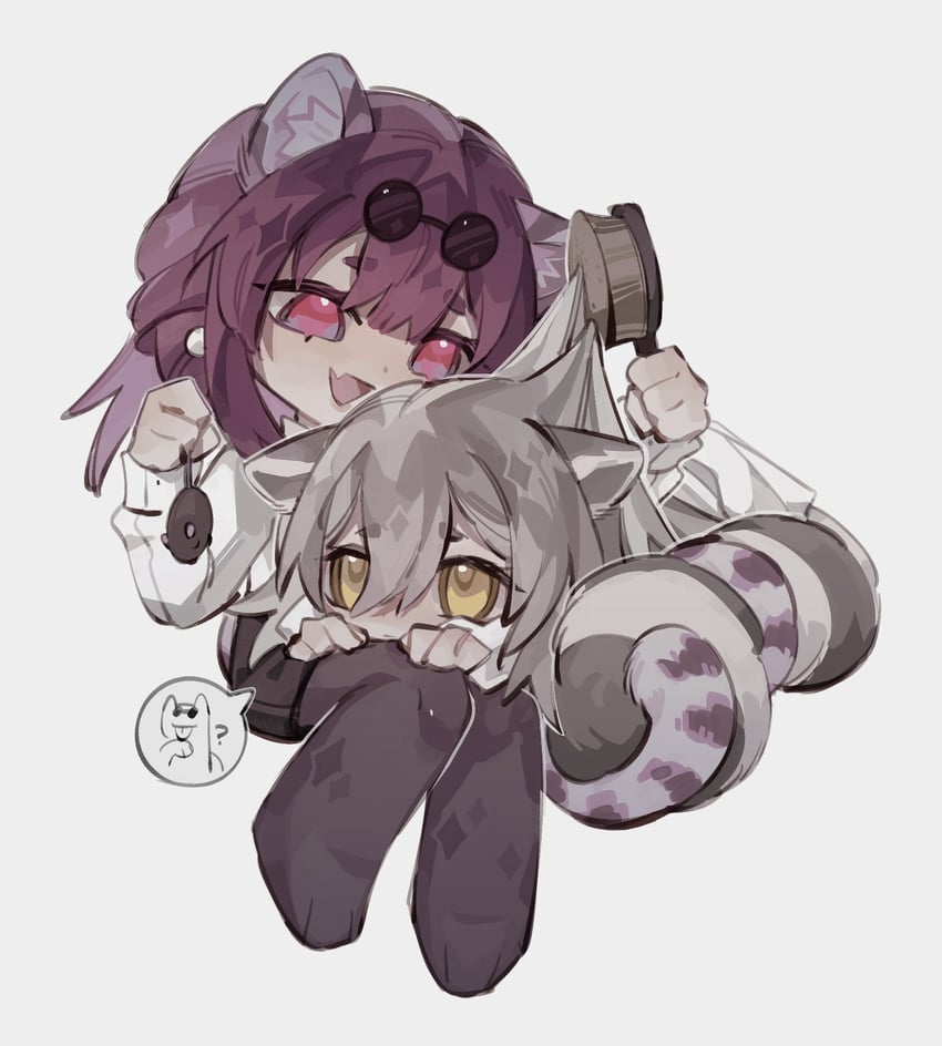 trailblazer, stelle, and kafka (honkai and 1 more) drawn by papa_kektus