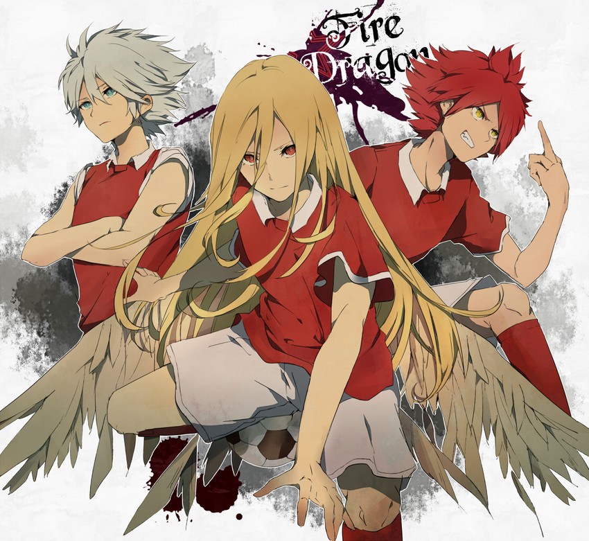 afuro terumi, nagumo haruya, and suzuno fuusuke (inazuma eleven) drawn by motune
