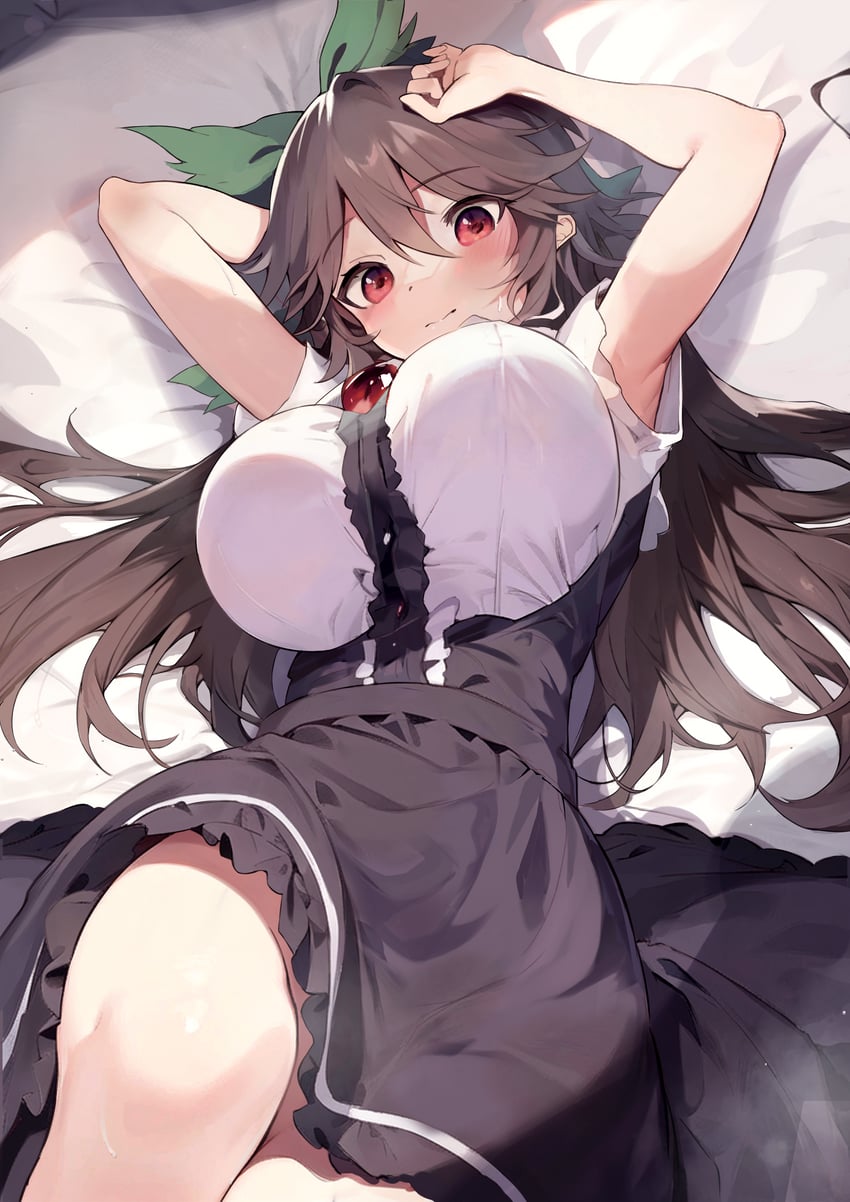 reiuji utsuho (touhou) drawn by tetsurou_(fe+)