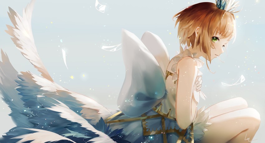kinomoto sakura (cardcaptor sakura and 1 more) drawn by leiq