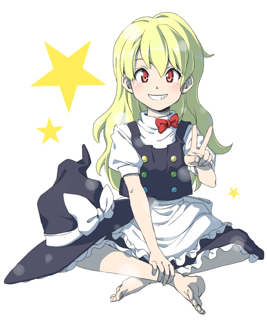 kirisame marisa (touhou and 1 more) drawn by inuno_rakugaki