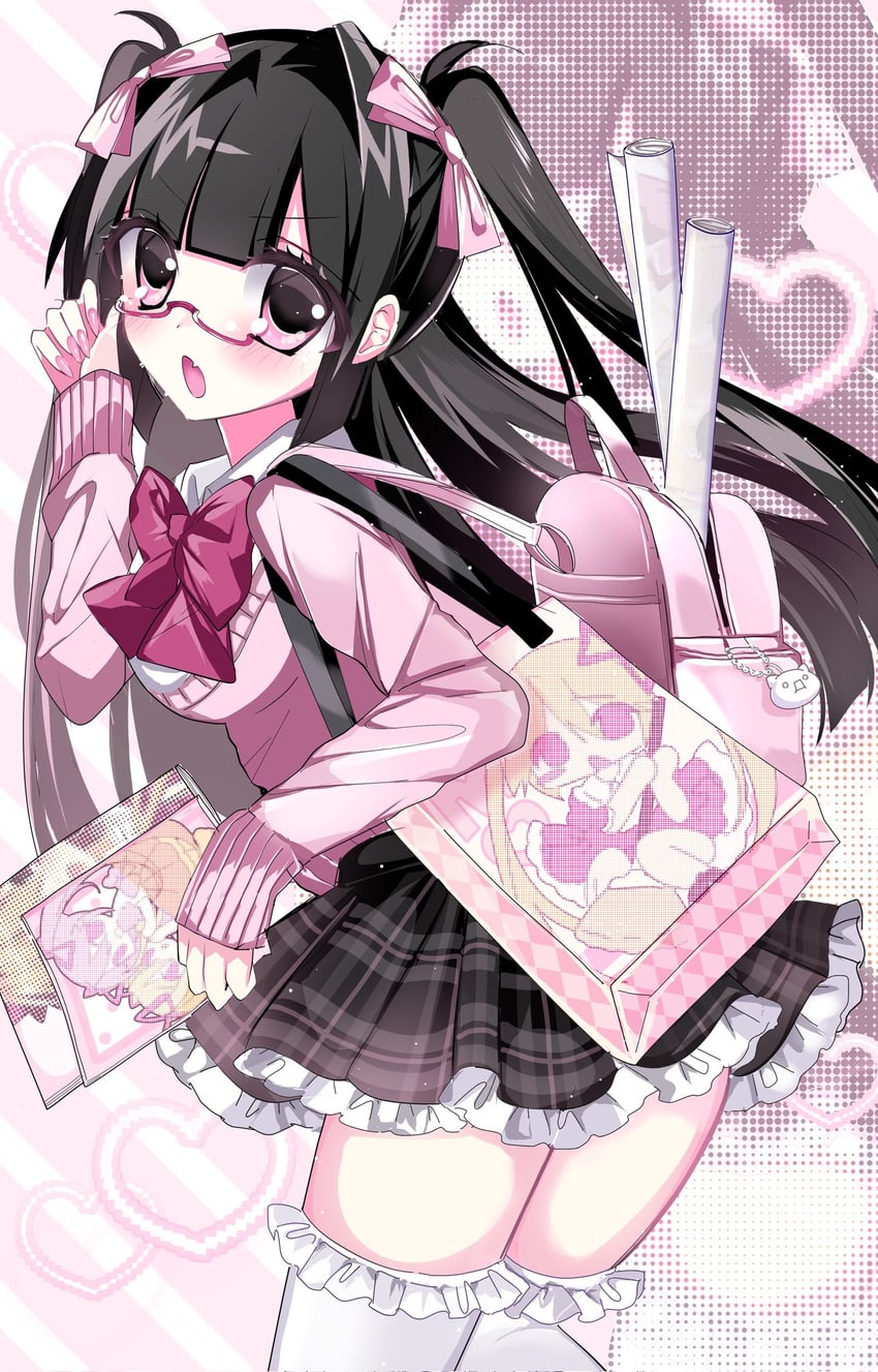 giko neko (original and 1 more) drawn by hitsuzida