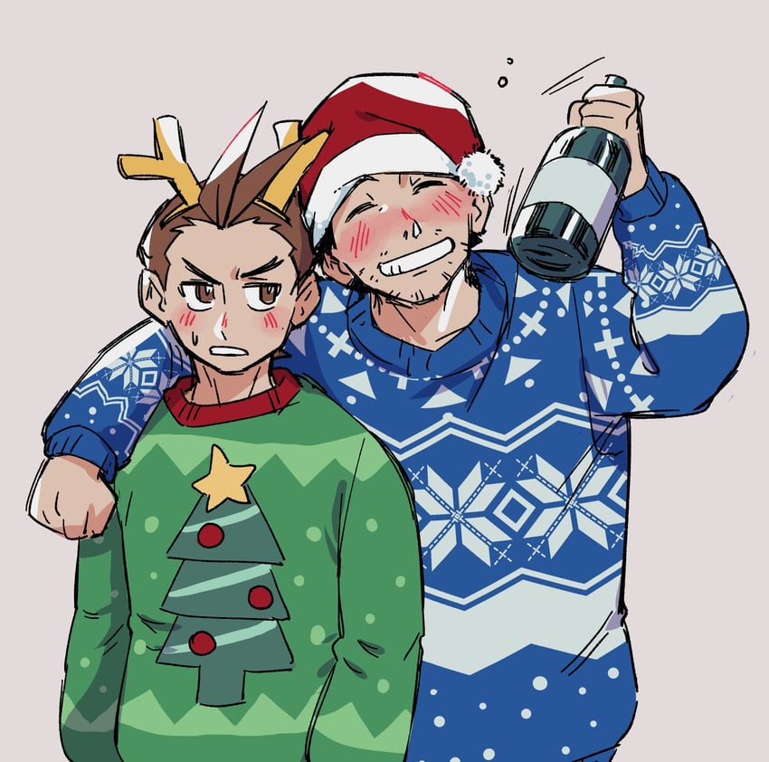 phoenix wright and apollo justice (ace attorney and 1 more) drawn by re00reo