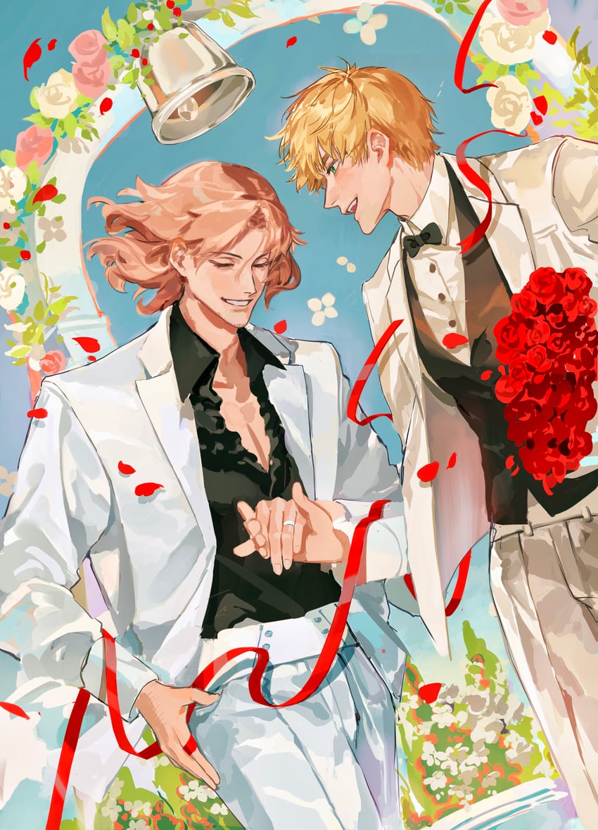 united kingdom and france (axis powers hetalia) drawn by tusi0507