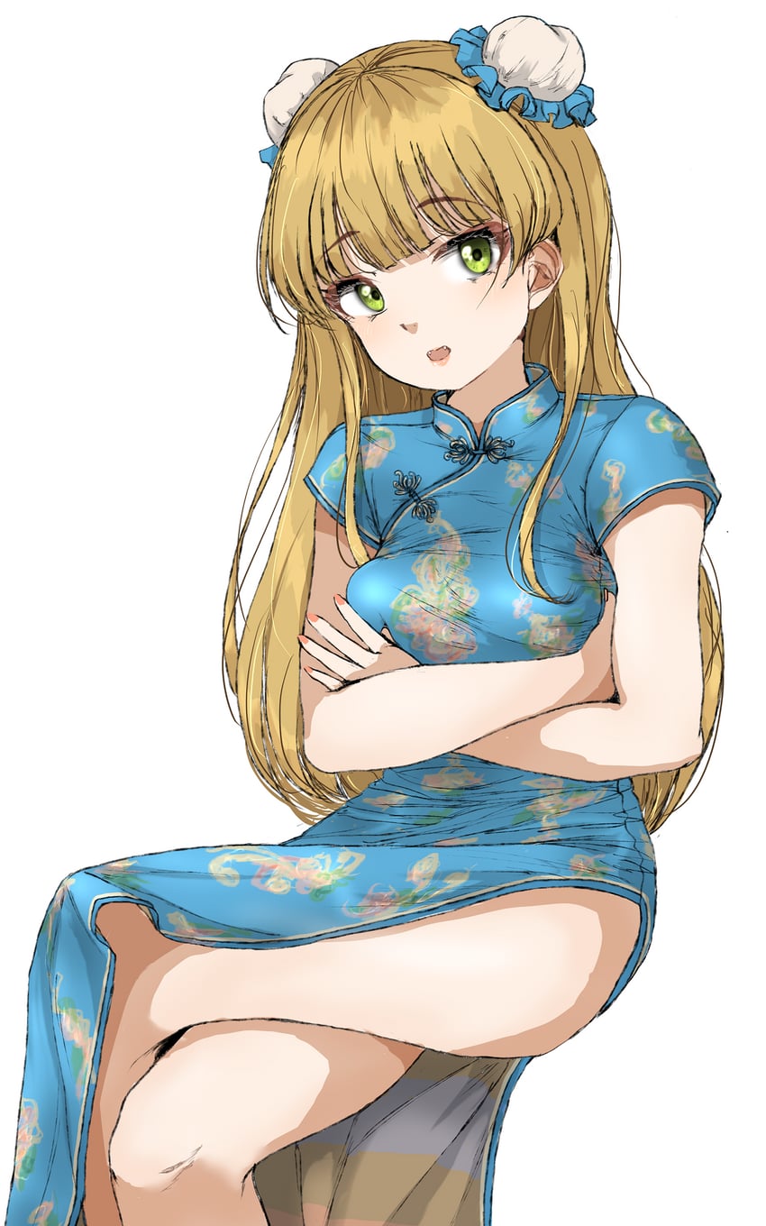 jougasaki rika (idolmaster and 1 more) drawn by gatsby_ssl