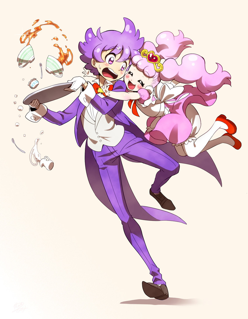 puff and aroma (precure and 1 more) drawn by sakuma_sanosuke