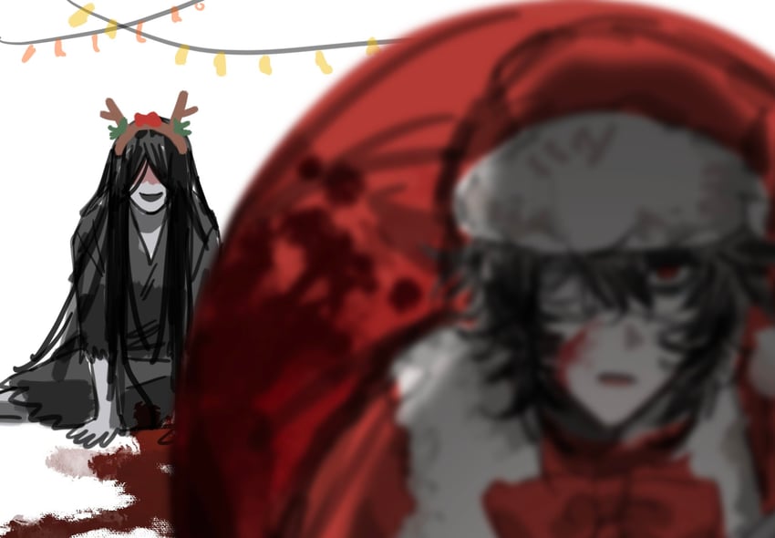 heroine and mr. crawling (homicipher) drawn by md_1211_zzz