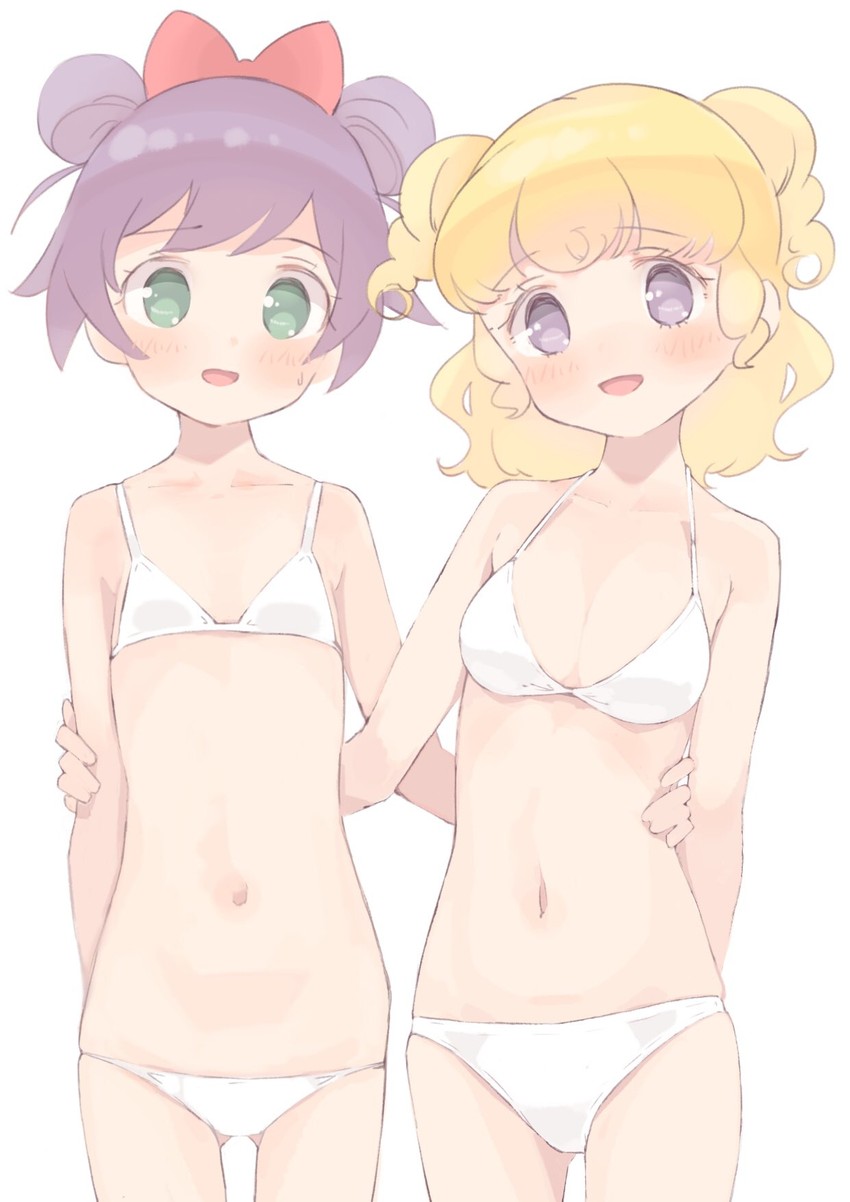manaka laala and yumekawa yui (pretty series and 2 more) drawn by hyakumangoku_masurao