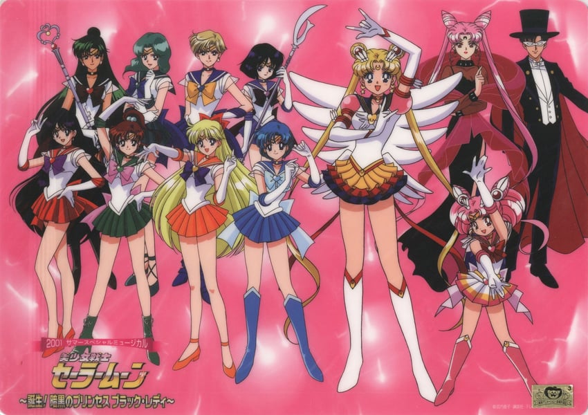 tsukino usagi, sailor moon, mizuno ami, aino minako, hino rei, and 28 more (bishoujo senshi sailor moon and 2 more) drawn by tamegai_katsumi