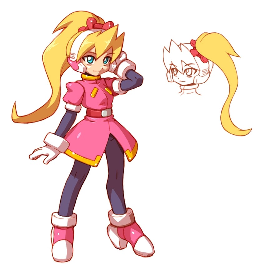 ciel (mega man and 2 more) drawn by tomycase