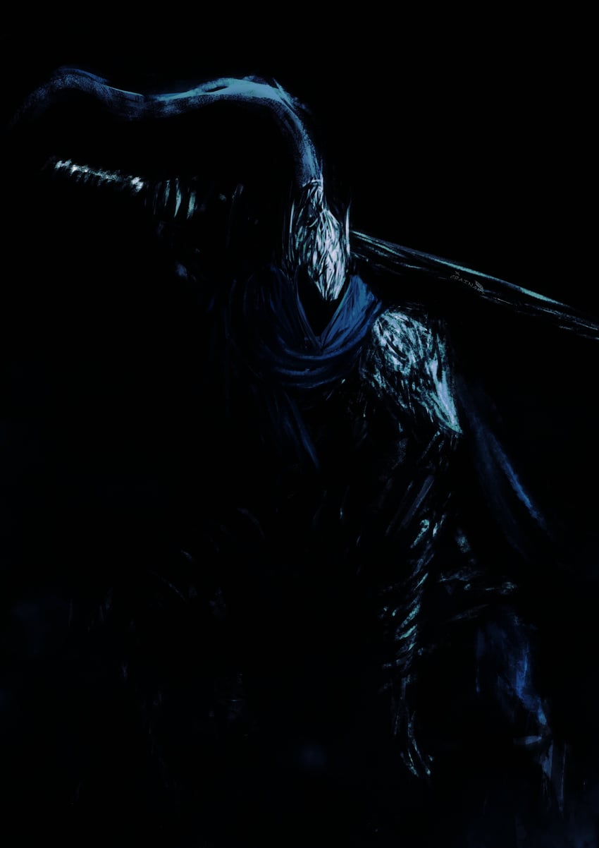artorias the abysswalker (dark souls and 1 more) drawn by crain1art