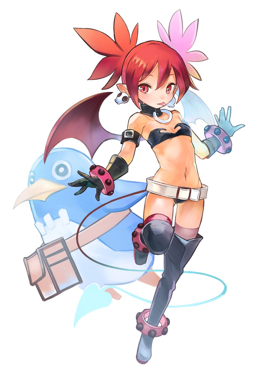 etna and prinny (disgaea and 1 more) drawn by soraao_(aokabi)