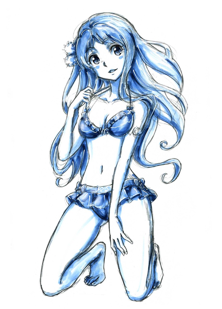 aoi akira (wixoss and 1 more) drawn by gata2013