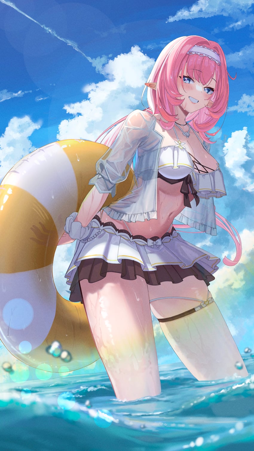 elysia (honkai and 1 more) drawn by tility_atelier