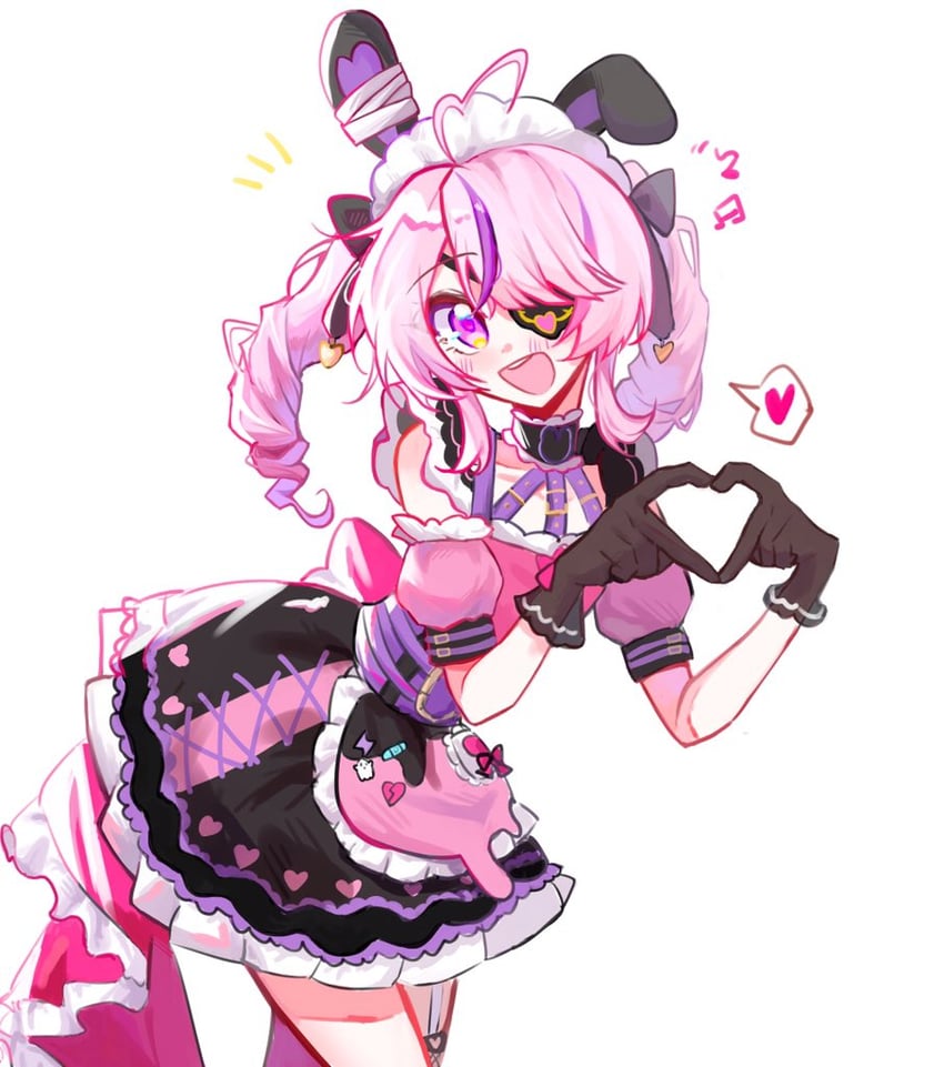 maria marionette (nijisanji and 1 more) drawn by yezi88625525