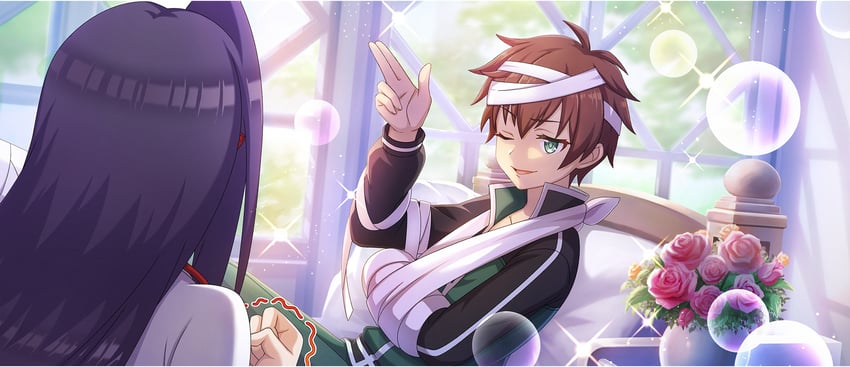 satou kazuma and melissa (kono subarashii sekai ni shukufuku wo! and 1 more)