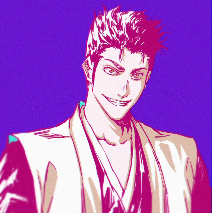 kurosaki isshin (bleach and 1 more) drawn by ze_ro
