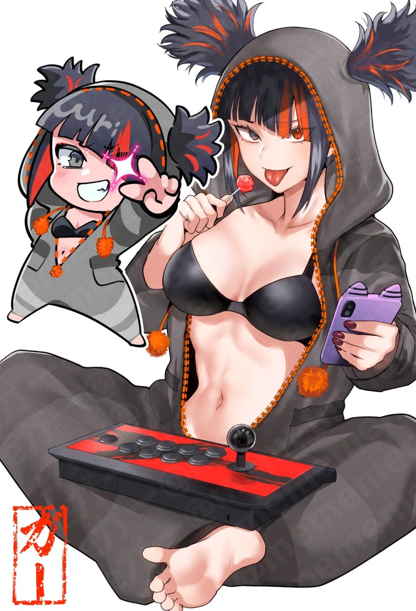 han juri (street fighter and 1 more) drawn by eye_(mememem)