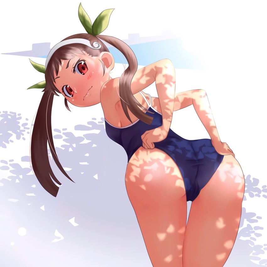 hachikuji mayoi (monogatari and 1 more) drawn by drawdream1025