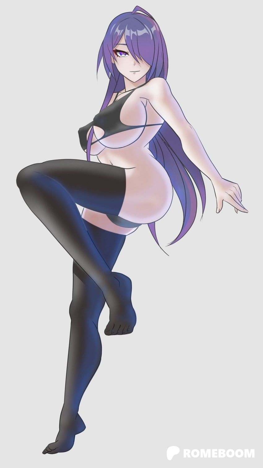 acheron (honkai and 1 more) drawn by romeboom